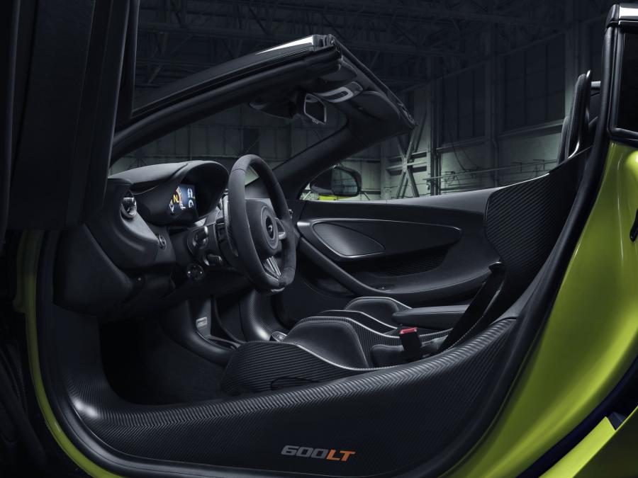 Интерьер McLaren 600LT Spider 2019 года  (WW) (фото 15 из 42)